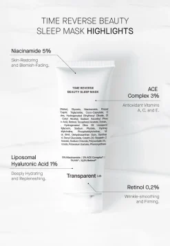 Transparent Lab Maske·Anti-Aging Maske|