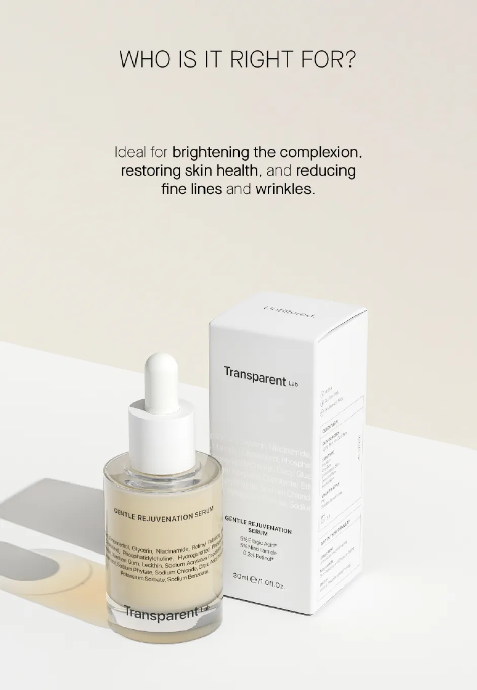 Transparent Lab Serum & Kur ·Serum|
